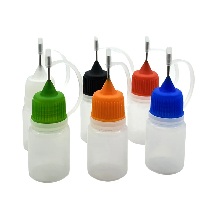 50pcs Empty 5ml Plastic Bottle Soft PE Needle Bottles With Screw Metal Needle Cap E liquid Dropper Bottle
50pcs Empty 5ml Plastic Bottle Soft PE Needle Bottles With Screw Metal Needle Cap E liquid Dropper Bottle