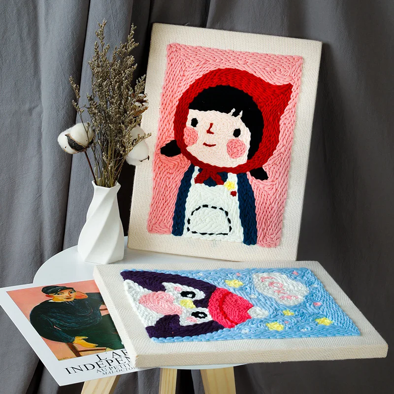Crochet Diy Weave Needlework Material Package Russian Embroidery Children's Hand DIY Set Poking Embroidery and Drawing Gift
Crochet Diy Weave Needlework Material Package Russian Embroidery Children's Hand DIY Set Poking Embroidery and Drawing Gift