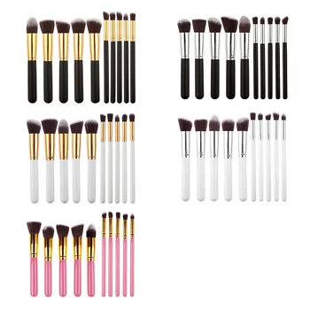 10PCS /Set Makeup Brush Cosmetic Synthetic Brushes Foundation Blending Blush Eyeliner Face Powder Brush Makeup Brush Kit
10PCS /Set Makeup Brush Cosmetic Synthetic Brushes Foundation Blending Blush Eyeliner Face Powder Brush Makeup Brush Kit