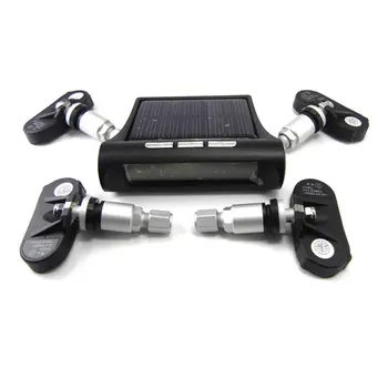 Wireless TPMS Car LCD Display Solar Tire Pressure Monitoring System Auto Tire Pressure Gauge Wheels with 4 Internal Sensors
Wireless TPMS Car LCD Display Solar Tire Pressure Monitoring System Auto Tire Pressure Gauge Wheels with 4 Internal Sensors