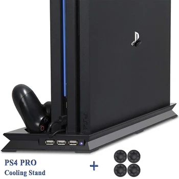 PS4 Pro Console Vertical Stand 2 Controller Charger Charging Dock 2 Cooling Fan for Sony Playstation 4 Cooler PS 4 Accessory
PS4 Pro Console Vertical Stand 2 Controller Charger Charging Dock 2 Cooling Fan for Sony Playstation 4 Cooler PS 4 Accessory