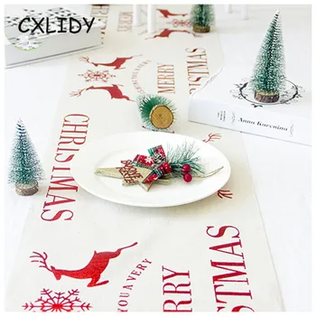 Rectangular Christmas Decorations Cotton Tablecloth Christmas table Cover for New Year Home Decoration Elk qq172
Rectangular Christmas Decorations Cotton Tablecloth Christmas table Cover for New Year Home Decoration Elk qq172