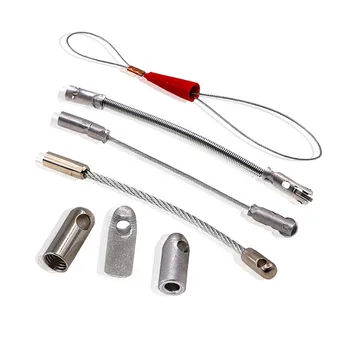 Electrician automatic Thread Guide connector head Wire Cable elastic Threader with wheel for Repair Fast Auxiliary tools
Electrician automatic Thread Guide connector head Wire Cable elastic Threader with wheel for Repair Fast Auxiliary tools
