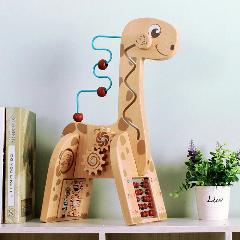 Baby Multi-functional Deer Bead-stringing Toy Beaded Bracelet Calculation Frame fan ban jia Three-in-One Children Early Childhoo
Baby Multi-functional Deer Bead-stringing Toy Beaded Bracelet Calculation Frame fan ban jia Three-in-One Children Early Childhoo
