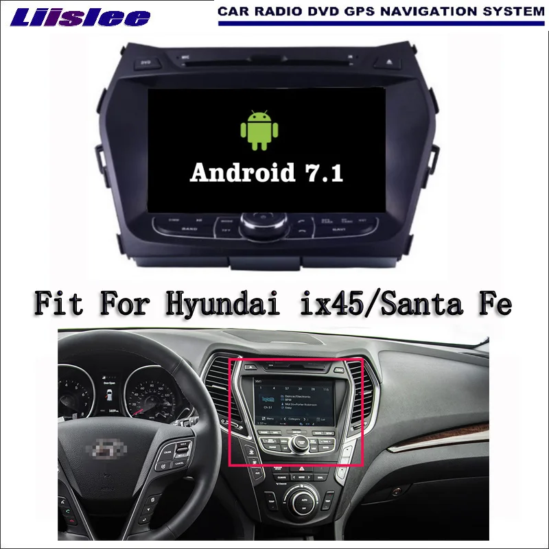 Фото Android 7 1 2G RAM для Hyundai ix45/Santa Fe 2012 ~ 2016 автомобильный Радио Аудио Видео Мультимедиа | Автомагнитолы (32830949438)