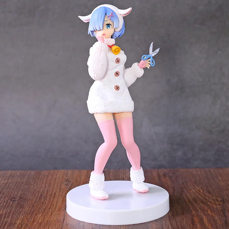 Re:Zero Kara Hajimeru Isekai Seikatsu Rem Sheep Ver. ПВХ фигурка Коллекционная модель игрушечная кукла |