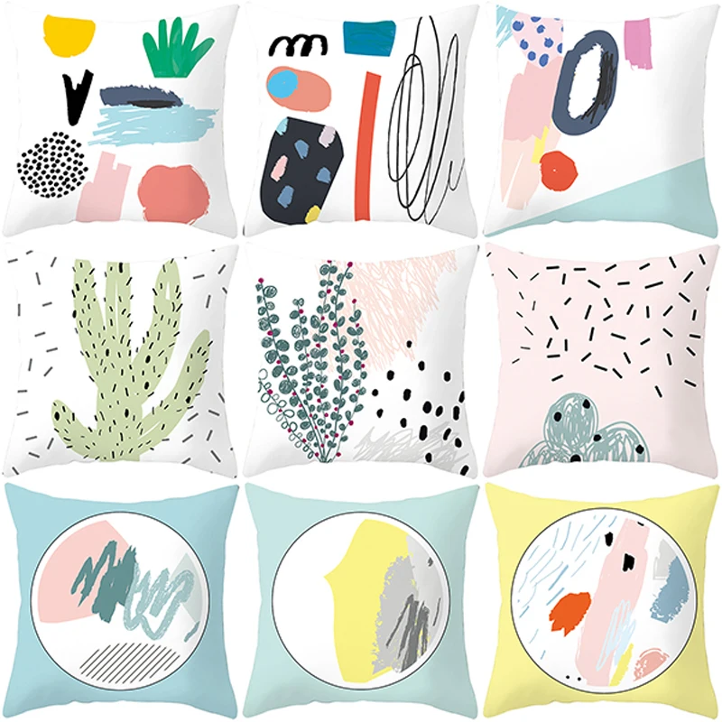 Silstar Tex Abstract Painting Cushion Covers Creative Pillowcase For Living Room Children's Room Office
Silstar Tex Abstract Painting Cushion Covers Creative Pillowcase For Living Room Children's Room Office