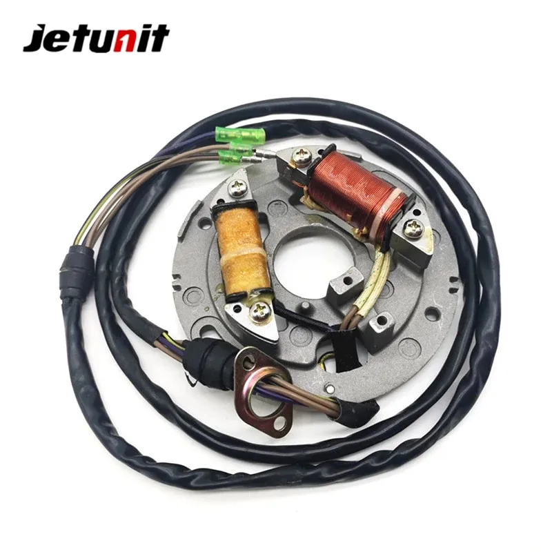 

Kawasaki jetski JETUNIT Stator assembly Magneto generator 21003-3718 TS 650 1991-1996 outboard ignition engine assy electric