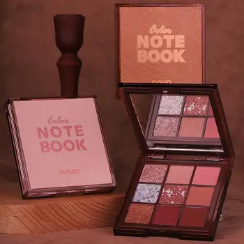 9 Colors Glossy Glitter Eyeshadow Palette Non Smudge Long Lasting Matte Makeup Brush Set Professional Eyeshadow Palette Makeup
9 Colors Glossy Glitter Eyeshadow Palette Non Smudge Long Lasting Matte Makeup Brush Set Professional Eyeshadow Palette Makeup