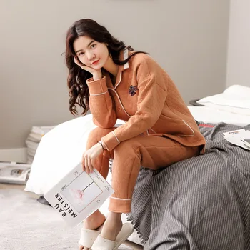 Grams New Style Winter Cardigan Long Sleeve Cotton Luxury Nobility Women's Clothing Manufacturers Direct Selling 
Grams New Style Winter Cardigan Long Sleeve Cotton Luxury Nobility Women's Clothing Manufacturers Direct Selling