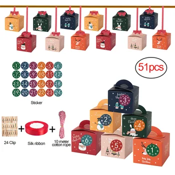 24pcs Christmas Gift Boxes Christmas Eve Fruit Packaging Gift Box Candy Box Carton New Year 2020 Christmas Gift
24pcs Christmas Gift Boxes Christmas Eve Fruit Packaging Gift Box Candy Box Carton New Year 2020 Christmas Gift