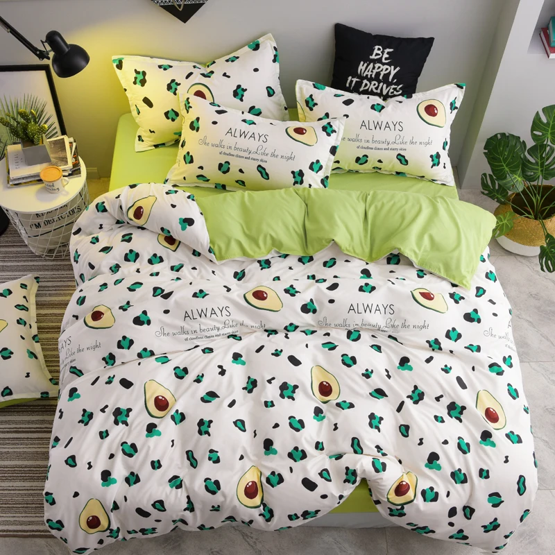 3/4pcs High Quality Fruit Printing Bedding Sets Include Duvet Cover Flat Sheet Pillowcase Twin Full Queen (Super) King Size
3/4pcs High Quality Fruit Printing Bedding Sets Include Duvet Cover Flat Sheet Pillowcase Twin Full Queen (Super) King Size