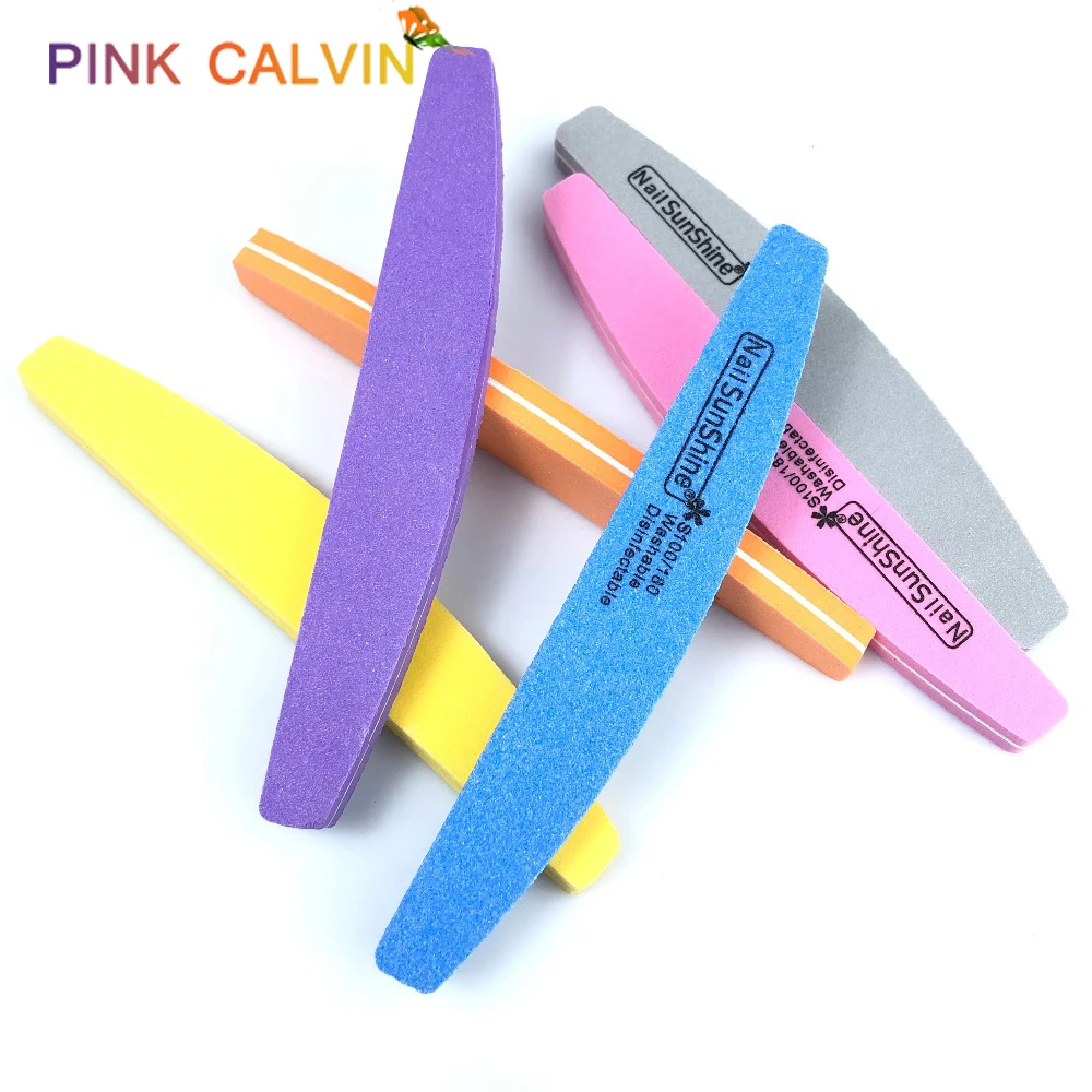10Pcs 6 Colors Half Moon Style Nail Files 100/180 Sunshine Nail Buffer Sponge Sand Nail File Nail Art Pedicure Tools
10Pcs 6 Colors Half Moon Style Nail Files 100/180 Sunshine Nail Buffer Sponge Sand Nail File Nail Art Pedicure Tools