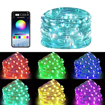 Christmas Tree Decoration LED Lights Smart Bluetooth Personalized String Lights Customized App Remote Control Lights Dropship
Christmas Tree Decoration LED Lights Smart Bluetooth Personalized String Lights Customized App Remote Control Lights Dropship