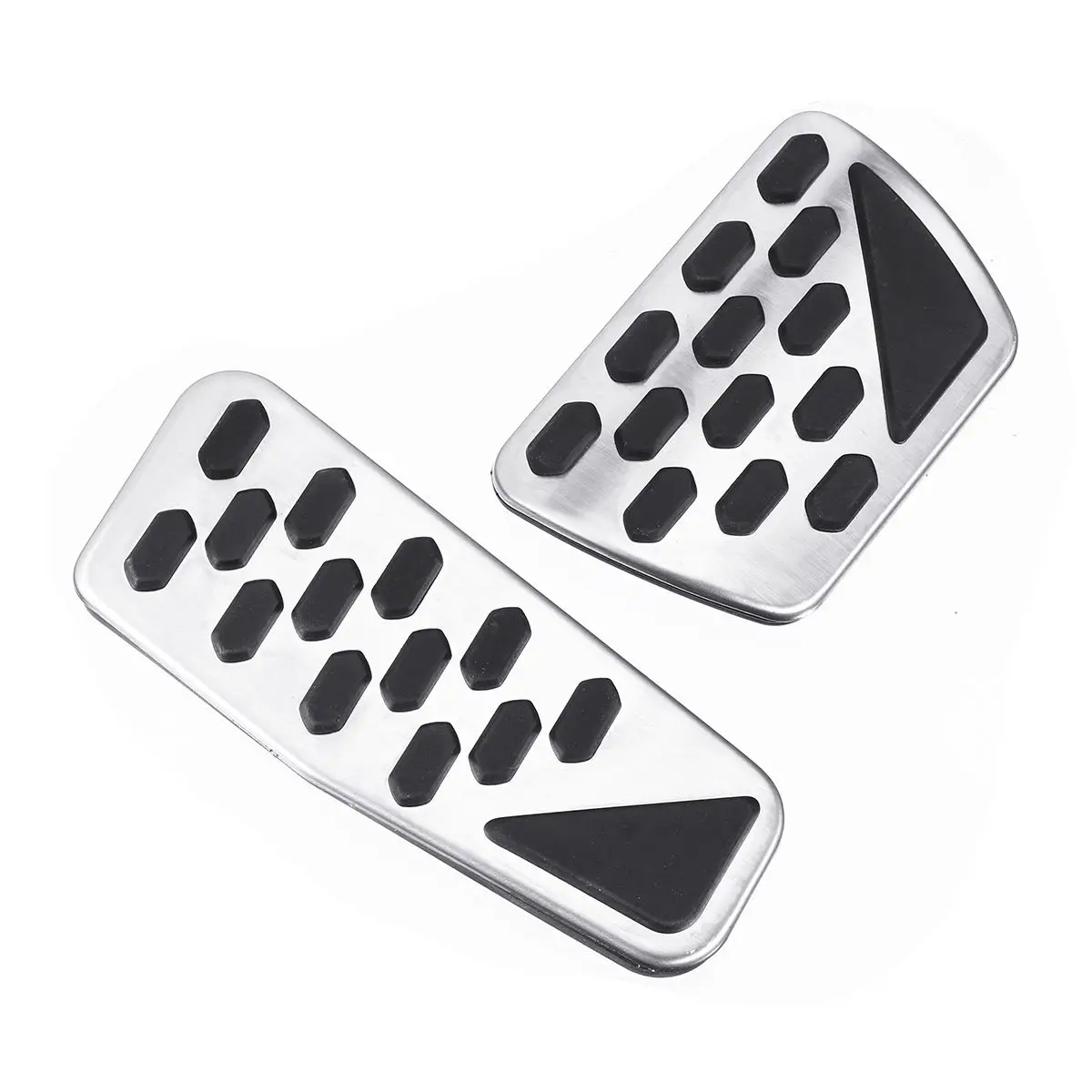 2PCS Non-Slip Stainless Steel Gas Fuel Brake Foot Pedal Pad Kit Set Cover Trim For Jeep for Wrangler 2018+ Brake Replacement
2PCS Non-Slip Stainless Steel Gas Fuel Brake Foot Pedal Pad Kit Set Cover Trim For Jeep for Wrangler 2018+ Brake Replacement