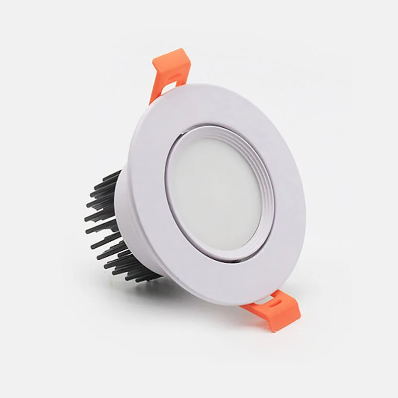 

Dimmable Recessed LED Ceiling downlight Lamp 110v 220v 3W 5W 7W 9W 12W 15W Round COB Spot light LED Downlights for lighting
