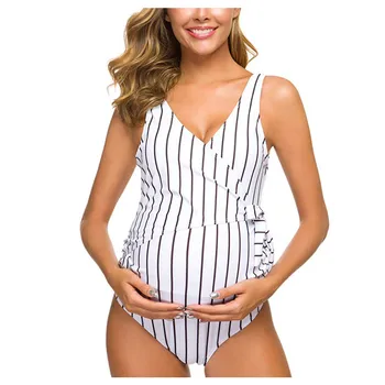 pregnancy swimsuit Maternity Pregnant Tankinis Stripe Bikinis Swimsuit Beachwear Ruffles Suit swimsuit купальник слитный
pregnancy swimsuit Maternity Pregnant Tankinis Stripe Bikinis Swimsuit Beachwear Ruffles Suit swimsuit купальник слитный
