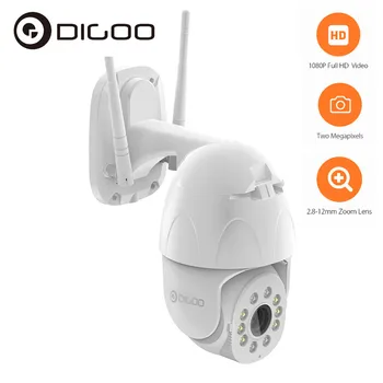 DIGOO 4X Optical Zoom 10 LED Smart Speed Dome IP Camera 1080P PTZ IP66 APP Remote IR Night Vision NVR Security Outdoor Monitor
DIGOO 4X Optical Zoom 10 LED Smart Speed Dome IP Camera 1080P PTZ IP66 APP Remote IR Night Vision NVR Security Outdoor Monitor