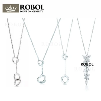 High Quality 1:1 TTFF 925 Sterling Silver New Round Necklace Jewerly Original Design Model Exquisite Craftsmanship.
High Quality 1:1 TTFF 925 Sterling Silver New Round Necklace Jewerly Original Design Model Exquisite Craftsmanship.