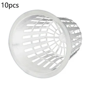 10Pcs Plastic Mesh Cup Hydroponic Soilless Cultivation Root Control And Planting Baskets Plant Grow Clone
10Pcs Plastic Mesh Cup Hydroponic Soilless Cultivation Root Control And Planting Baskets Plant Grow Clone