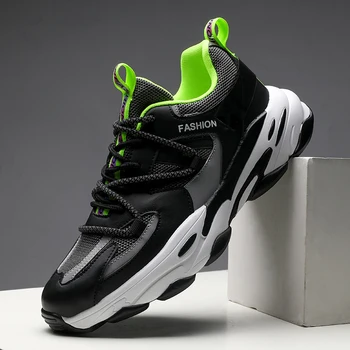 Autumn Men's Casual Shoes jogging Fashion Sneakers Style Trend Outdoor Leisure Shoes Breathable Thick bottom Sneakers Sport
Autumn Men's Casual Shoes jogging Fashion Sneakers Style Trend Outdoor Leisure Shoes Breathable Thick bottom Sneakers Sport