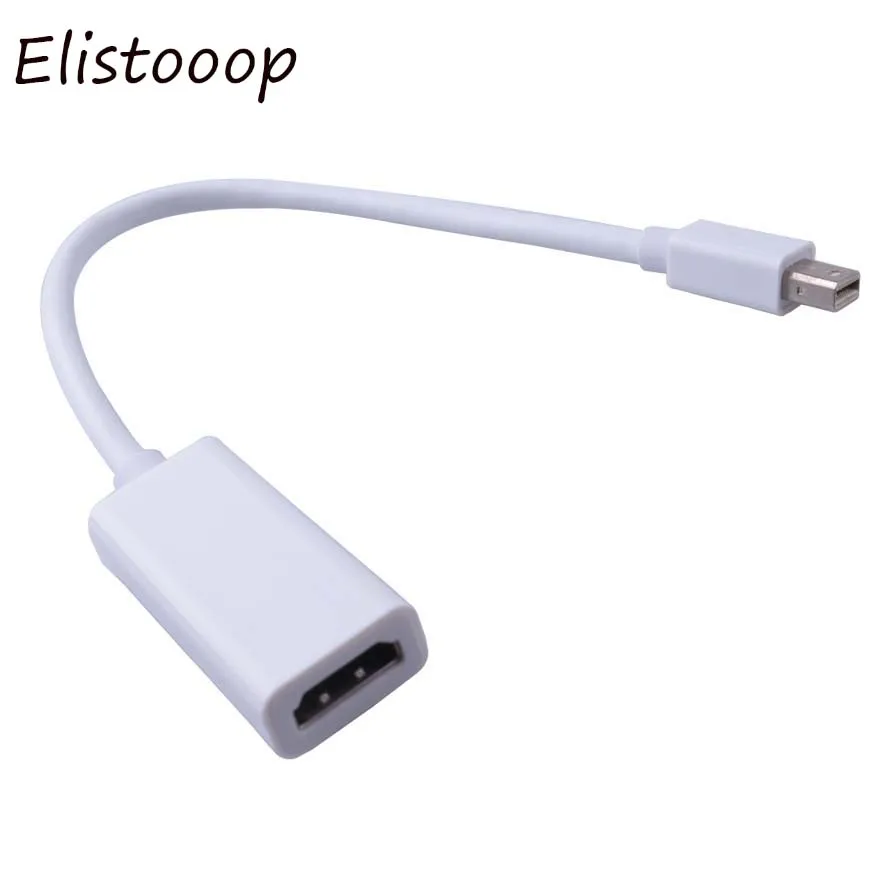 Elistooop Mini DP to HDMI Cable Mini DisplayPort to HDMI Male to Female DP Converter Adapter for PC Macbook 1080P HDTV Projector
Elistooop Mini DP to HDMI Cable Mini DisplayPort to HDMI Male to Female DP Converter Adapter for PC Macbook 1080P HDTV Projector