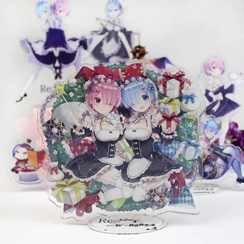 1 Pc cute Anime Christmas Life in a different world from zero Acrylic Stand Model Toys rem lahm Action Figure toy gift
1 Pc cute Anime Christmas Life in a different world from zero Acrylic Stand Model Toys rem lahm Action Figure toy gift