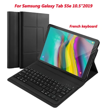 Spanish/French Keyboard for Samsung Galaxy Tab S5e 10.5 inch SM-T720 SM-T725 Tablet Italian/English Bluetooth Keyboard with Case 
Spanish/French Keyboard for Samsung Galaxy Tab S5e 10.5 inch SM-T720 SM-T725 Tablet Italian/English Bluetooth Keyboard with Case