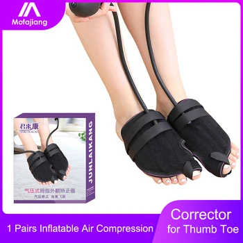 Inflatable Air Compression Thumb Toe Corrector Valgus Orthotics Brace Therapy Bone Care Tool Wrap Band Toes Protector Separator
Inflatable Air Compression Thumb Toe Corrector Valgus Orthotics Brace Therapy Bone Care Tool Wrap Band Toes Protector Separator
