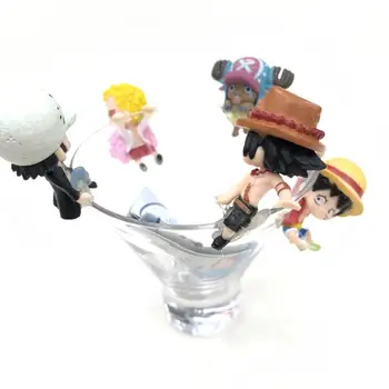 5 Pcs/set New Japanese ONE PIECE Luffy Ace Chopper Law Doflamingo on The Edge of Cup Doll Model Figure Toys for Kids Gift
5 Pcs/set New Japanese ONE PIECE Luffy Ace Chopper Law Doflamingo on The Edge of Cup Doll Model Figure Toys for Kids Gift