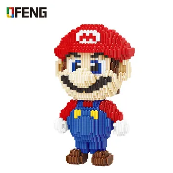 Micro super game mario building bricks cartoon Connecting Block assemble toys model gifts for children
Micro super game mario building bricks cartoon Connecting Block assemble toys model gifts for children