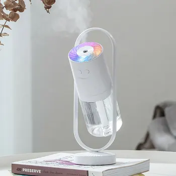 

For Home Car Air Humidifier Air Aromatherapy diffuser Led Light 200ML 360 ° rotation Essential oil ultrasonic Mist Maker