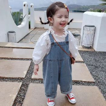 Mihkalev 2020 Autumn Baby Overalls For Kids Denim Rompers Children Jeans Jumpsuits Kids Girls Pants джинсы для девочек
Mihkalev 2020 Autumn Baby Overalls For Kids Denim Rompers Children Jeans Jumpsuits Kids Girls Pants джинсы для девочек