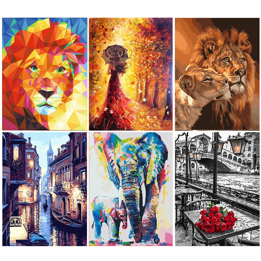 GATYZTORY 40Ч50CM DIY Painting By Numbers HandPainted Oil Painting Adult Child Picture Colouring Home Decor Unique Gift
GATYZTORY 40Ч50CM DIY Painting By Numbers HandPainted Oil Painting Adult Child Picture Colouring Home Decor Unique Gift
