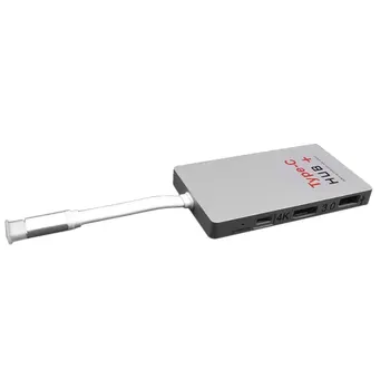 Professional Portable Size Type-C Hub Super High Speed Type-C To HDMI Charging Port Card Reader Adapter Suitable for Macbook
Professional Portable Size Type-C Hub Super High Speed Type-C To HDMI Charging Port Card Reader Adapter Suitable for Macbook