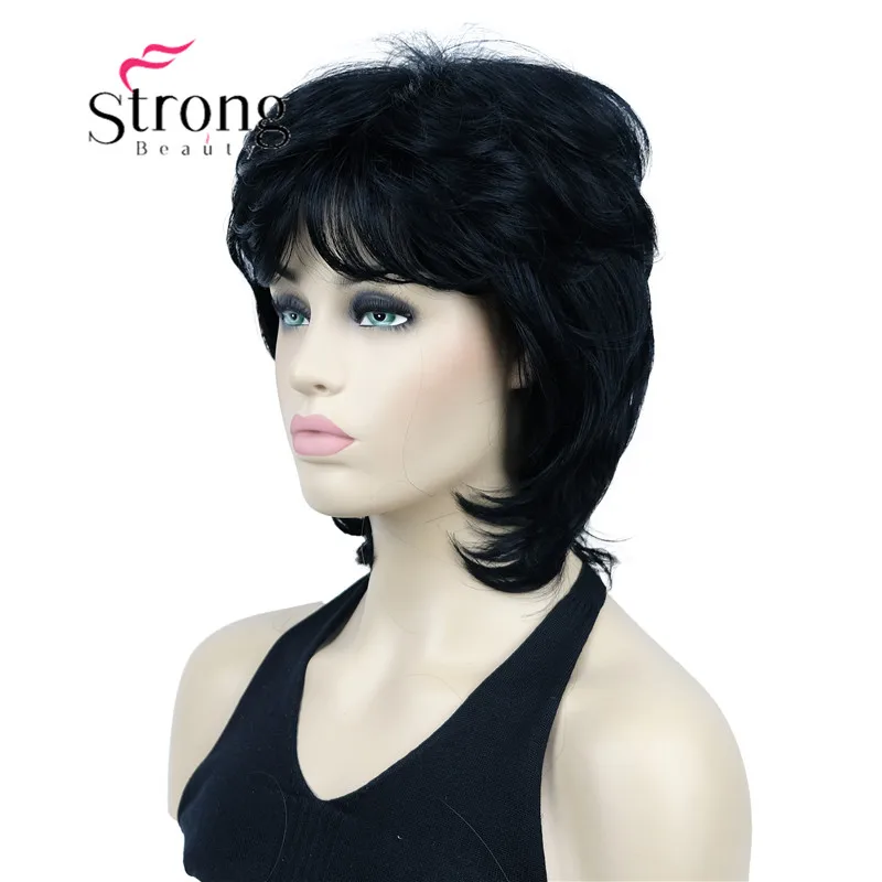 StrongBeauty Bady Wavy Glonden Blonde Neck Length Synthetic Wig for Womens COLOUR CHOICES