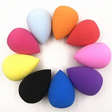 1 Pcs Cosmetische Puff Poederdons Glad Vrouwen Make-Up Foundation Spons Schoonheid Te Maken Gereedschap Accessoires Water- drop Shape(China)