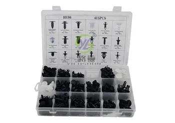 415Pcs/set Car Auto Push Pin Rivet Trim For ford focus 2 3 Hyundai solaris i35 i25 Mazda 2 3 6 CX-5 Car Accessories HE06
415Pcs/set Car Auto Push Pin Rivet Trim For ford focus 2 3 Hyundai solaris i35 i25 Mazda 2 3 6 CX-5 Car Accessories HE06