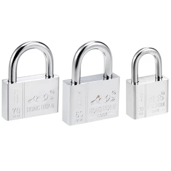uxcell 2Pcs Steel Padlock Keyed Alike/Different 30/40/50/60/70mm Width Chrome Plated Harden Long Shackle Resist Corrosion
uxcell 2Pcs Steel Padlock Keyed Alike/Different 30/40/50/60/70mm Width Chrome Plated Harden Long Shackle Resist Corrosion