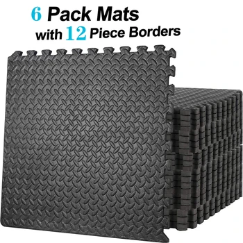 6PCS 60x60cm Multifunctional Interlocking Foam Mats Gym Sports Mat Floor Mat Garage Workshop Home Durable Safe Splicing Mats
6PCS 60x60cm Multifunctional Interlocking Foam Mats Gym Sports Mat Floor Mat Garage Workshop Home Durable Safe Splicing Mats