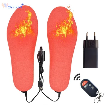 WINNA Electric Remote Control 1800mAh Rechargeable Battery Heated Insoles Foot Warmer for Skiing Hiking Fishing Warmer Insole
WINNA Electric Remote Control 1800mAh Rechargeable Battery Heated Insoles Foot Warmer for Skiing Hiking Fishing Warmer Insole