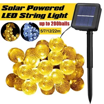 20/30/50/100Balls Crystal Ball Solar Lamp Power Led String Fairy Lights Solar Garden Lawn Lights Outdoor Party Christmas Decor 
20/30/50/100Balls Crystal Ball Solar Lamp Power Led String Fairy Lights Solar Garden Lawn Lights Outdoor Party Christmas Decor