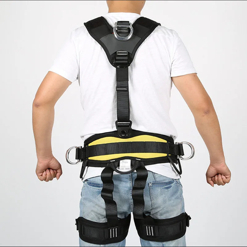 Upper Body Rock Climbing Rappelling Belt for Fire Rescue Caving engineering Protection Strap half-body Safety Shoulder Strap
Upper Body Rock Climbing Rappelling Belt for Fire Rescue Caving engineering Protection Strap half-body Safety Shoulder Strap