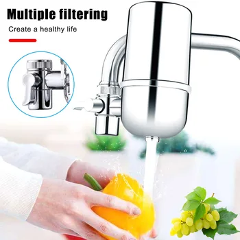 Kitchen Faucet Water Filter Mount Filtration Tap Purifier for Home Bathroom Sink AIA99
Kitchen Faucet Water Filter Mount Filtration Tap Purifier for Home Bathroom Sink AIA99