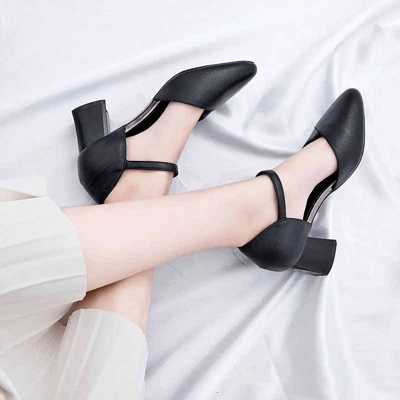 2019 Spring Pointed-Toe Full-grain Leather Korean-style WOMEN'S Sandals Buckle Extra High High-heeled Shoes
2019 Spring Pointed-Toe Full-grain Leather Korean-style WOMEN'S Sandals Buckle Extra High High-heeled Shoes