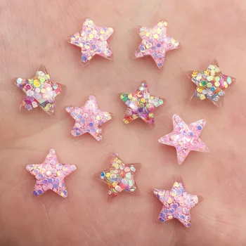 New Shiny 50Pcs Mix Resin Glitter Star Flatback Rhinestone for Clothing Accessories DIY Scrapbook Jewelry Crafts
New Shiny 50Pcs Mix Resin Glitter Star Flatback Rhinestone for Clothing Accessories DIY Scrapbook Jewelry Crafts
