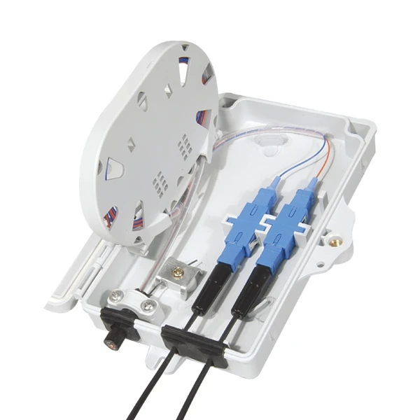 2F Fiber Optic Termination Box 2 port optical fiber distribution box FTTH Fiber Box Splitter Box
2F Fiber Optic Termination Box 2 port optical fiber distribution box FTTH Fiber Box Splitter Box