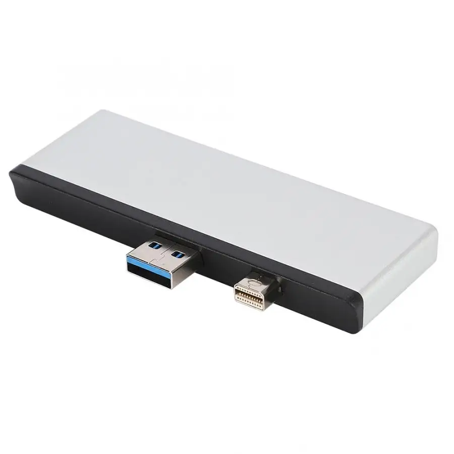 Фото Docking Station Aluminum Alloy Expansion Dock Accessories USB 3.0 for Surface Pro 4/5/6 | Компьютеры и офис
