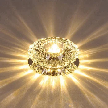 Hot Aisle Flush LED ceiling lamp living room crystal corridor aisle lights LED Ceiling Lights Luces Front techo Balcony lamp Por
Hot Aisle Flush LED ceiling lamp living room crystal corridor aisle lights LED Ceiling Lights Luces Front techo Balcony lamp Por