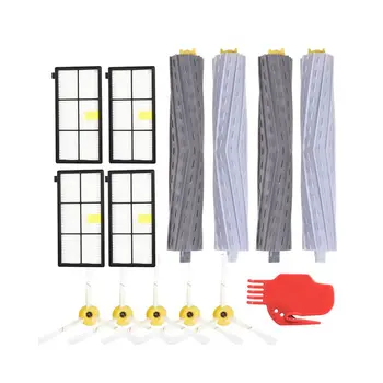 Extractor Filters Side Brush Sets for iRobot Roomba 800 900 Series 805 860 870 871 880 890 960 980 Vacuum Cleaner Spare Parts(se
Extractor Filters Side Brush Sets for iRobot Roomba 800 900 Series 805 860 870 871 880 890 960 980 Vacuum Cleaner Spare Parts(se